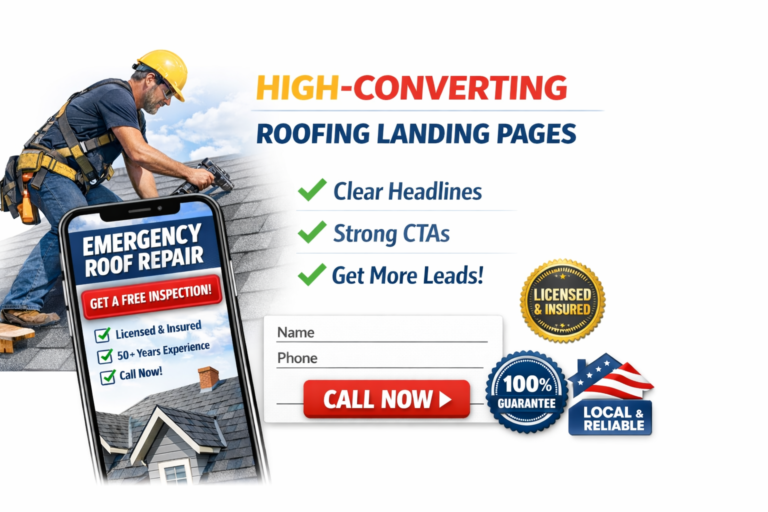 Proven Roofing Landing Page